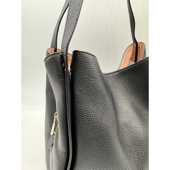 KATE SPADE NY Knott pebbled leather large shoulder bag - Black (Used) - Picture 11 of 16